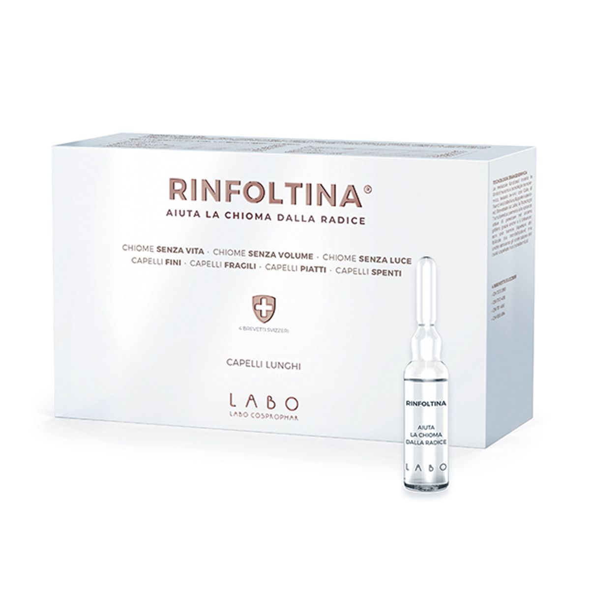 Labo Rinfoltina Capelli Lunghi Trattamento Capelli 40 Fiale