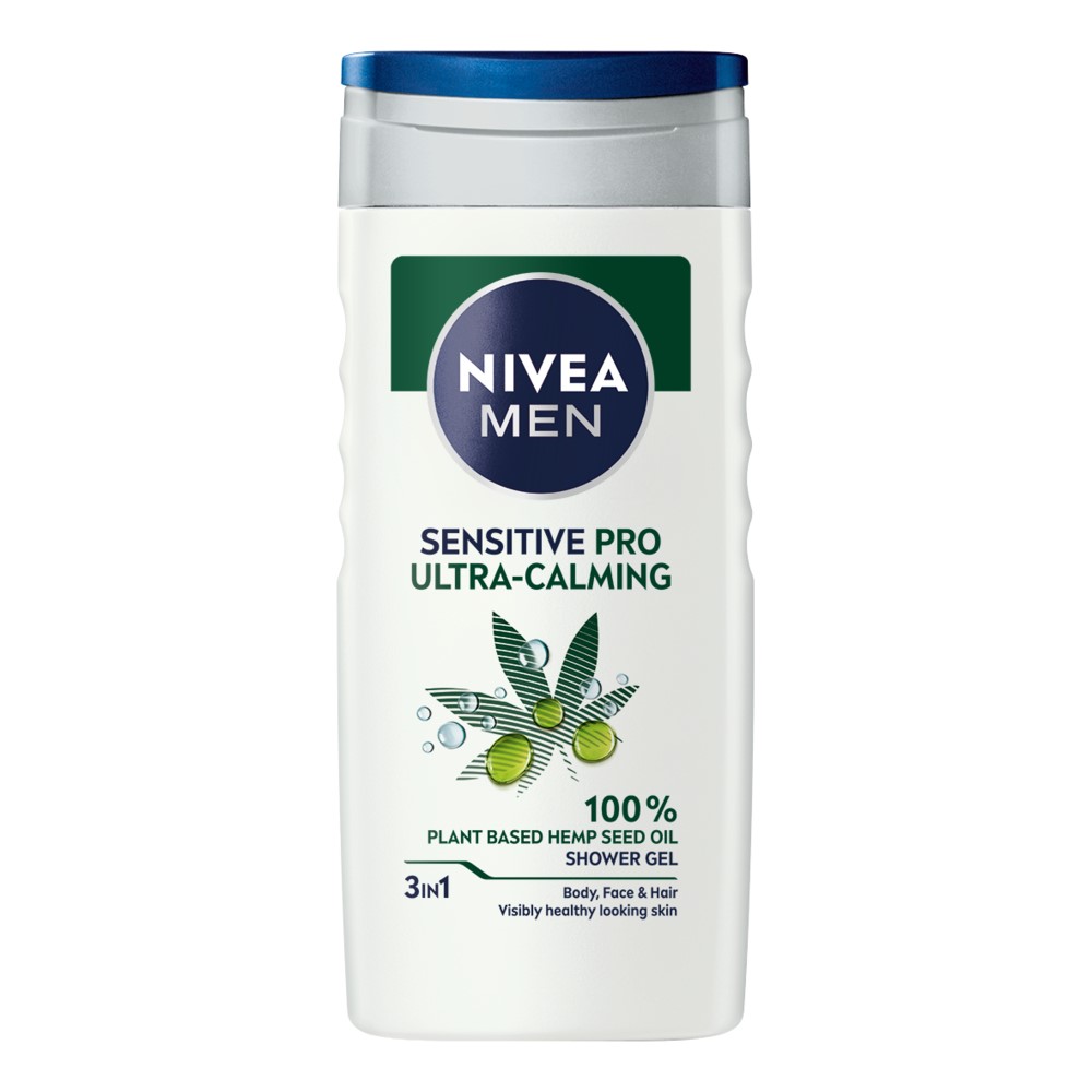 Nivea Men Sensitive Pro Ultra Calming Doccia Shampoo 250ml