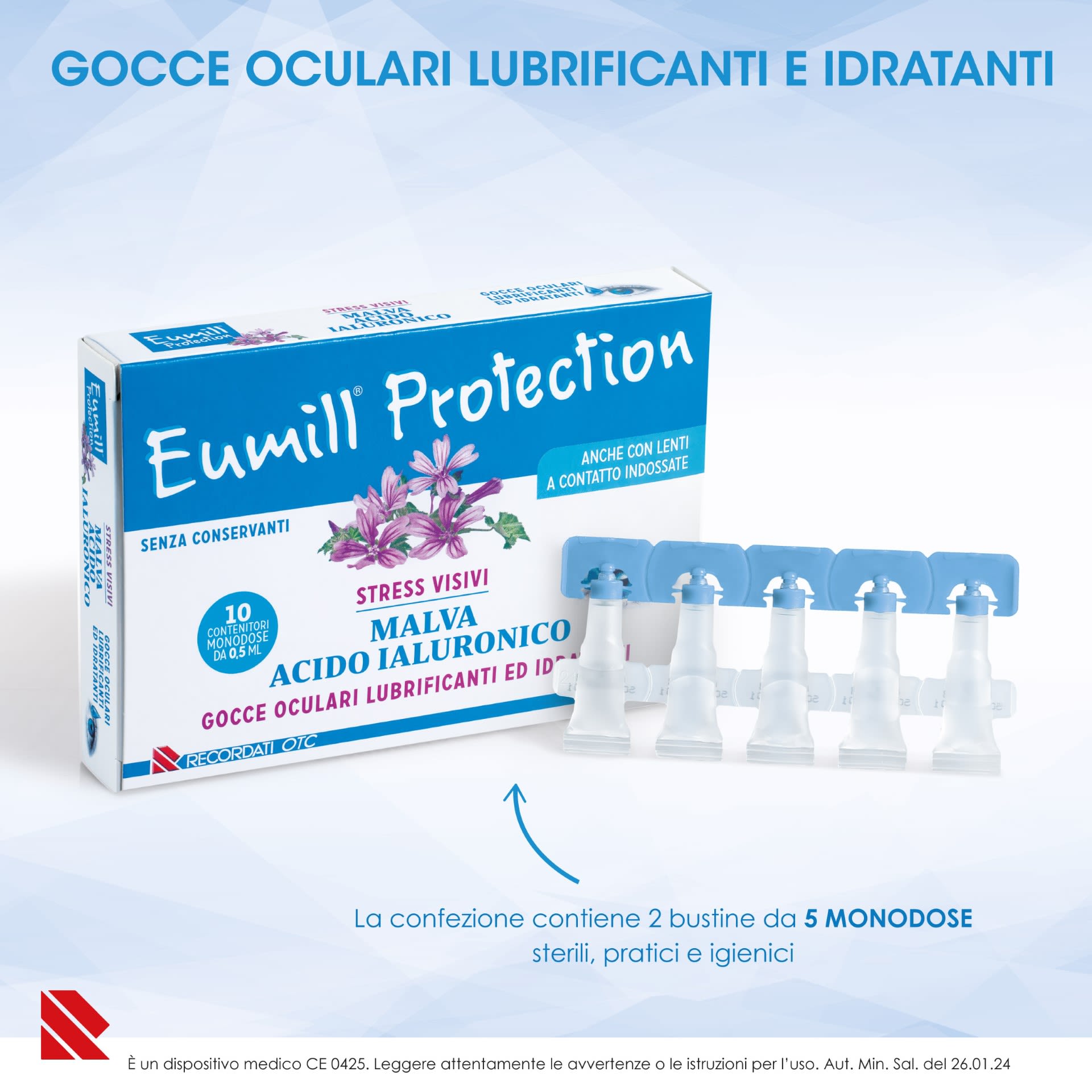 image - 905351387 - EUMILL PROTECTION GOCCE OCULARI 10 FLACONCINI MONODOSE 0,5 ML - 7836867_6.jpg