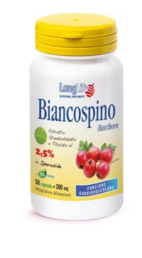 Longlife Biancospino Integratore 60 Capsule