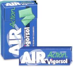 Air Action Vigorsol Chewing Gum Senza Zucchero Senza Glutine 20 Pezzi 29g