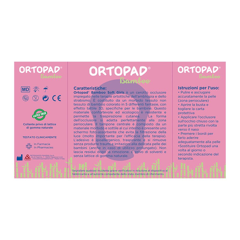 image - 934406277 - CEROTTO OCULARE PER ORTOTTICA ORTOPAD SOFT GIRLS REGULAR 20 PEZZI - 7895910_2.jpg