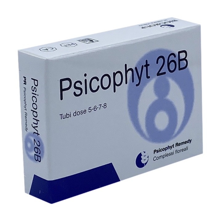 image - 903973497 - Psicophyt Remedy 26b &egrave; un integratore in tubi da 1,2 g, utile per il benessere psicofisico in situazioni di stress. - 4869886_2.jpg