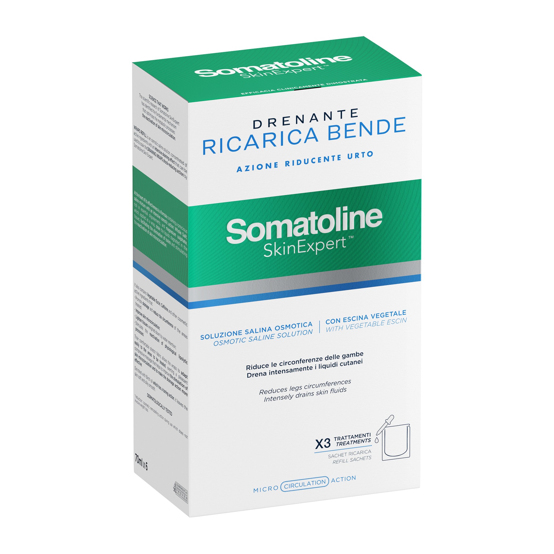 image - 983169677 - SOMATOLINE SKIN EXPERT BENDE SNELLENTI DRENANTI KIT RICARICA - 4709351_4.jpg