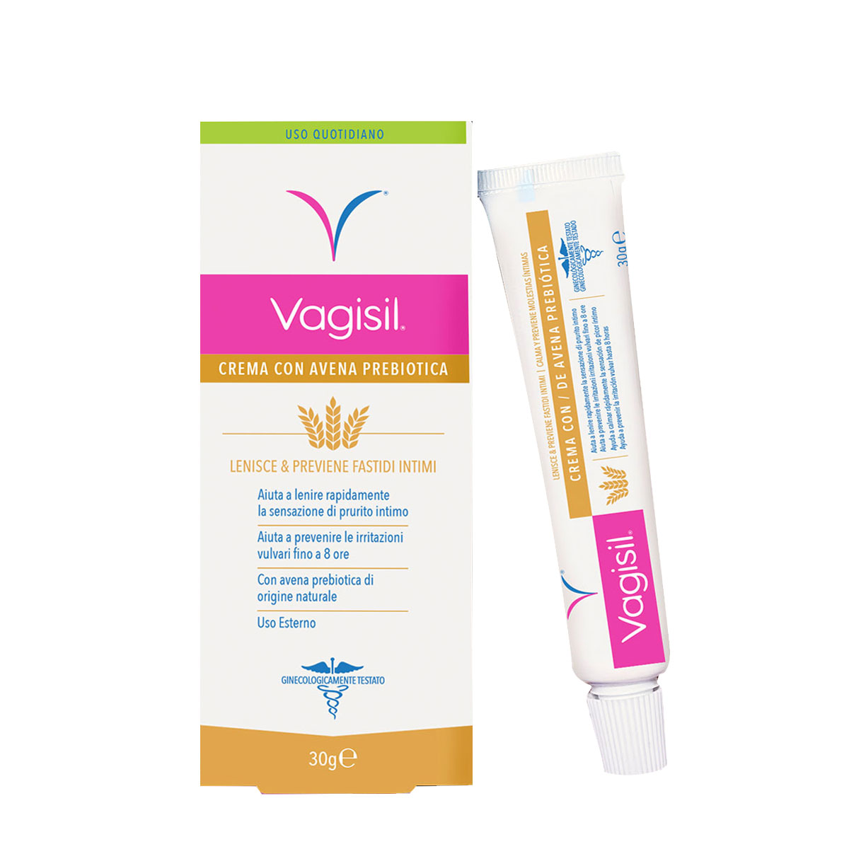 Vagisil Crema Intima 2 In 1 Uso giornaliero 30g