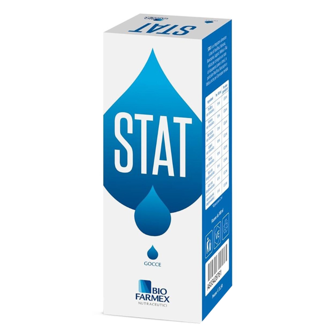 Biofarmex Stat Gocce Integratore Per Rilassamento 100ml