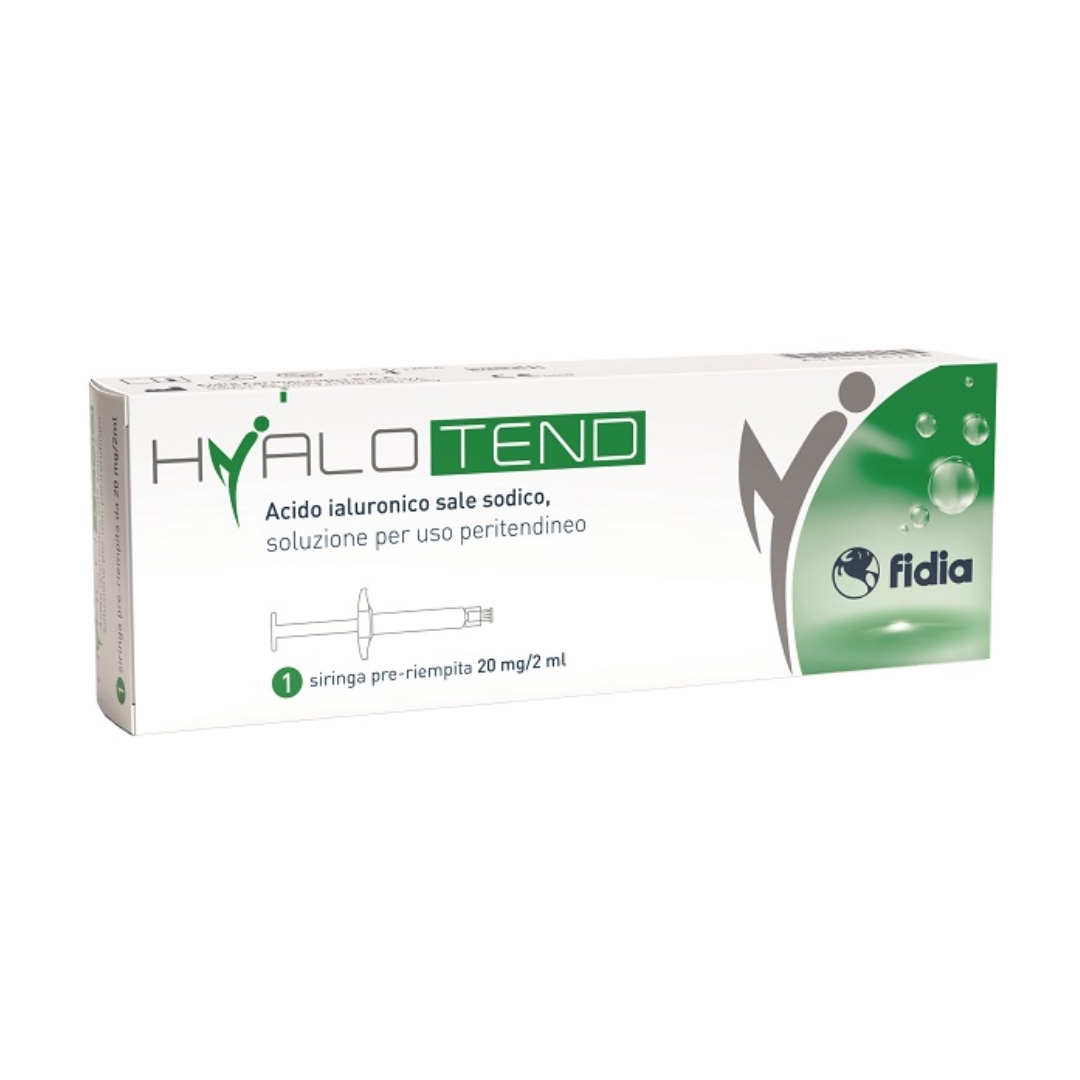 Hyalotend Acido Ialuronico 20mg/2ml Siringa Intra-articolare Per Dolori Articolari 1 Pezzo
