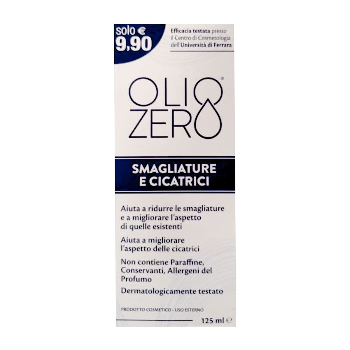 Olio Zero Smagliature E Cicatrici 125ml