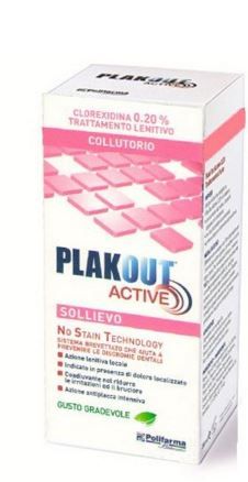 Emoform Plakout Active Sollievo Collutorio Lenitivo Clorexidina 0.20% 200ml