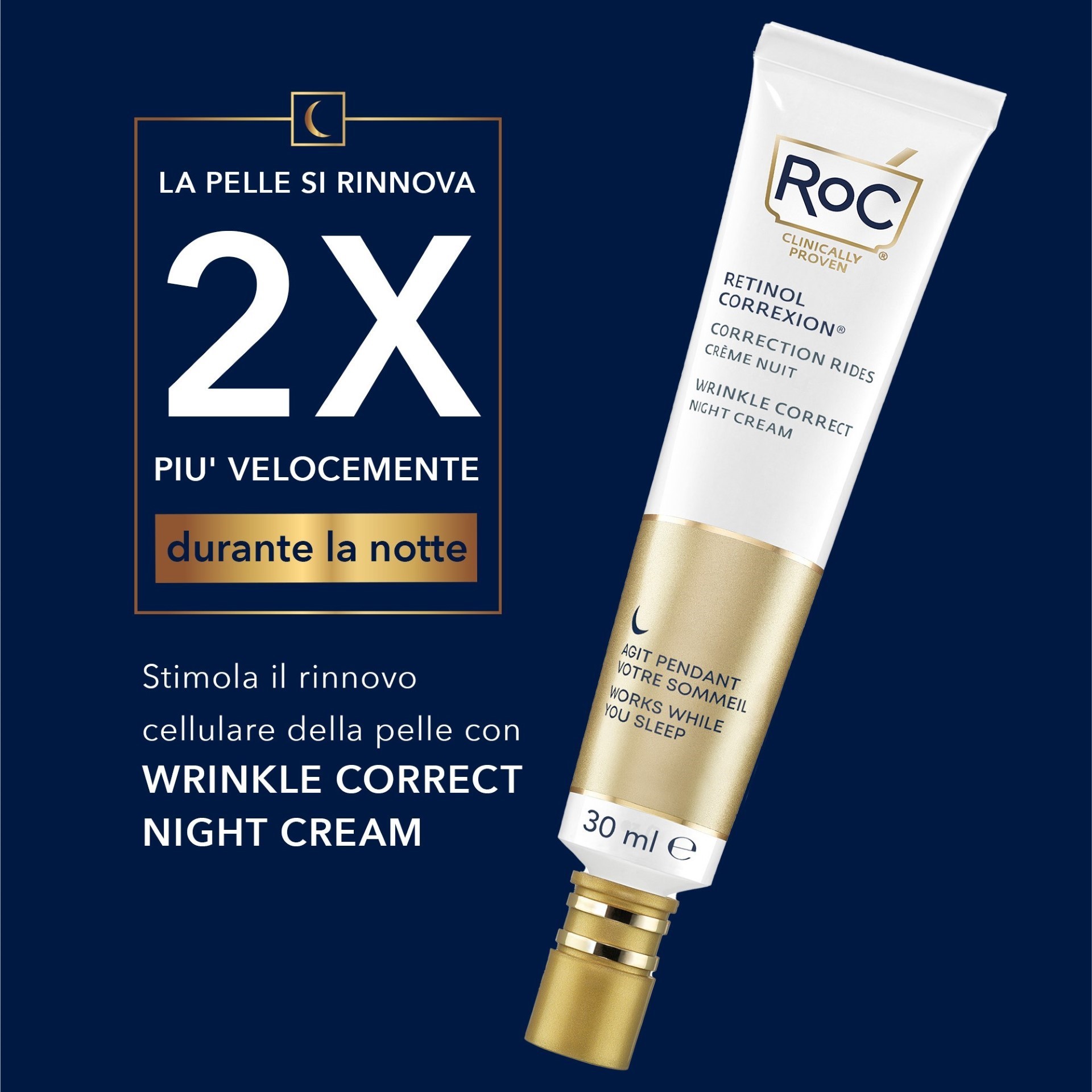 image - 980923054 - ROC RETINOL CORREXION WRINKLE CORRECT CREMA VISO NOTTE 30 ML - 4737040_4.jpg