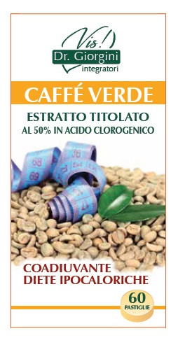 Caffè Verde Estratto Titolato 50% Acido Clorogenico 60 Pastiglie