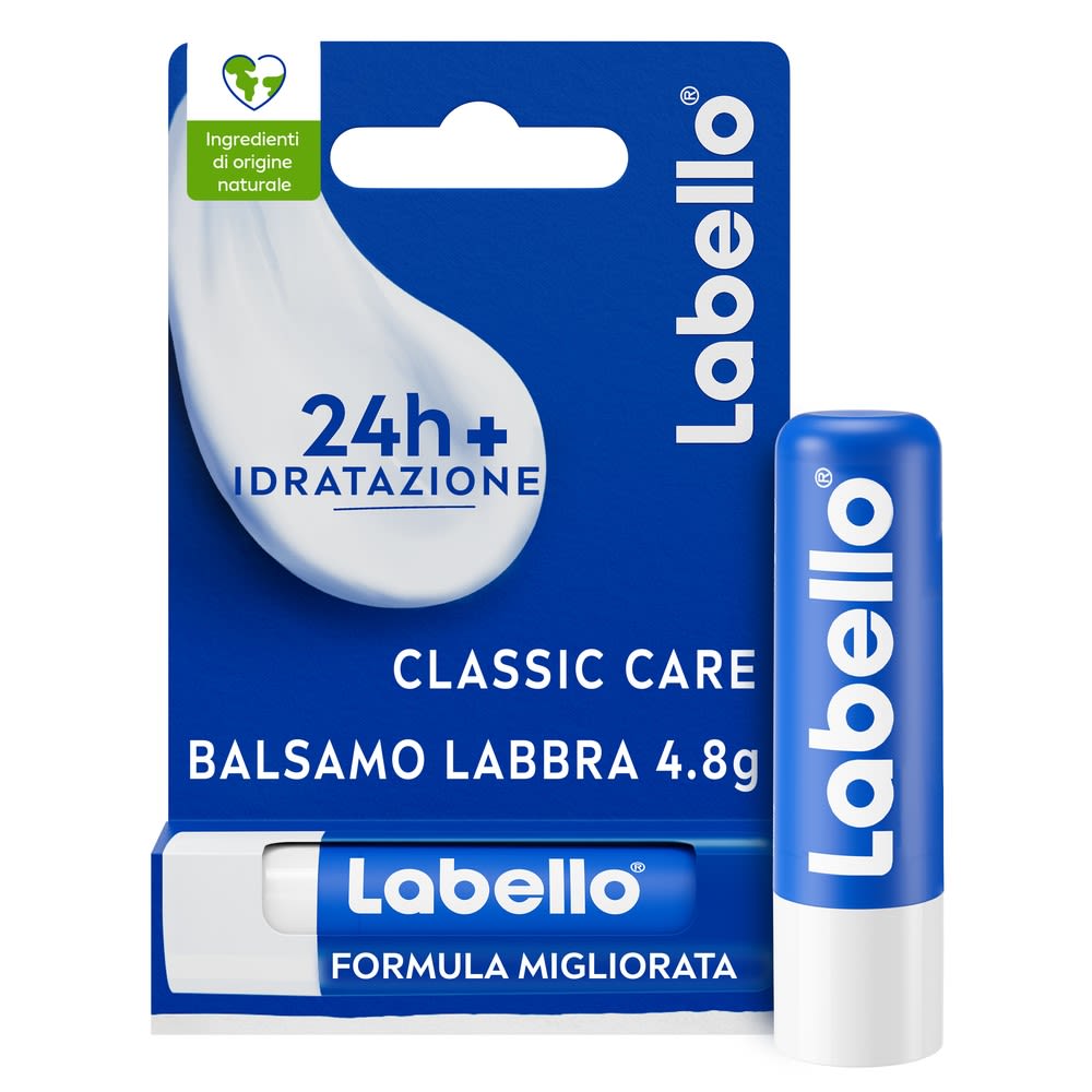 image - 975576315 - LABELLO CLASSIC CARE STICK 24H IDRATAZIONE FONDENTE SULLE LABBRA 5,5 ML - 4732570_4.jpg