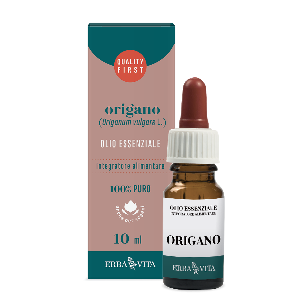 Erba Vita Origano Olio Essenziale Puro 10ml