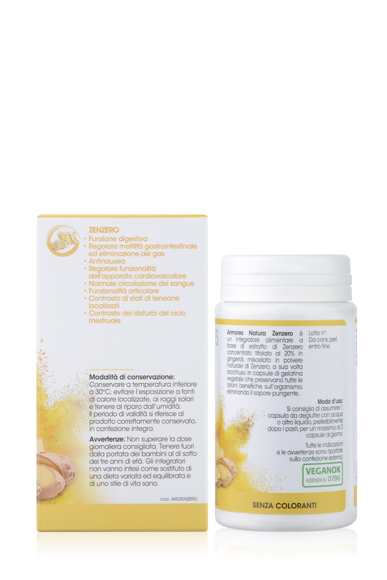 image - 941867083 - Armores Natura Integratore Zenzero 60 capsule vegetali - 4725295_5.jpg