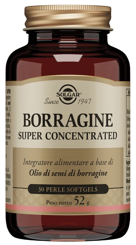 Solgar Borragine Super Concentrated Integratore 30 Perle Softgel