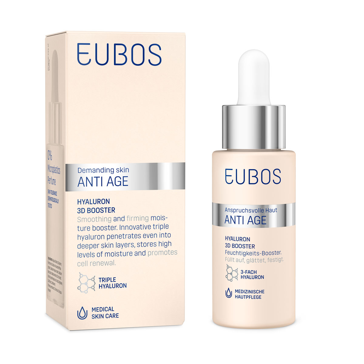 Eubos Anti-age Hyaluron 3d Booster Viso Acido Ialuronico 30ml