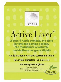 Active Liver Integratore Funzione Epatica 60 Compresse