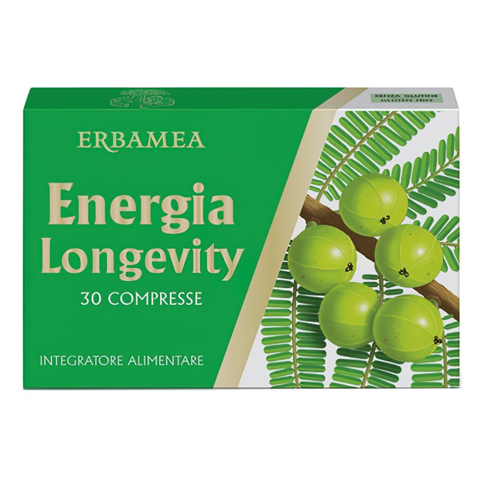 Energia Longevity Integratore Energetico 30 Compresse