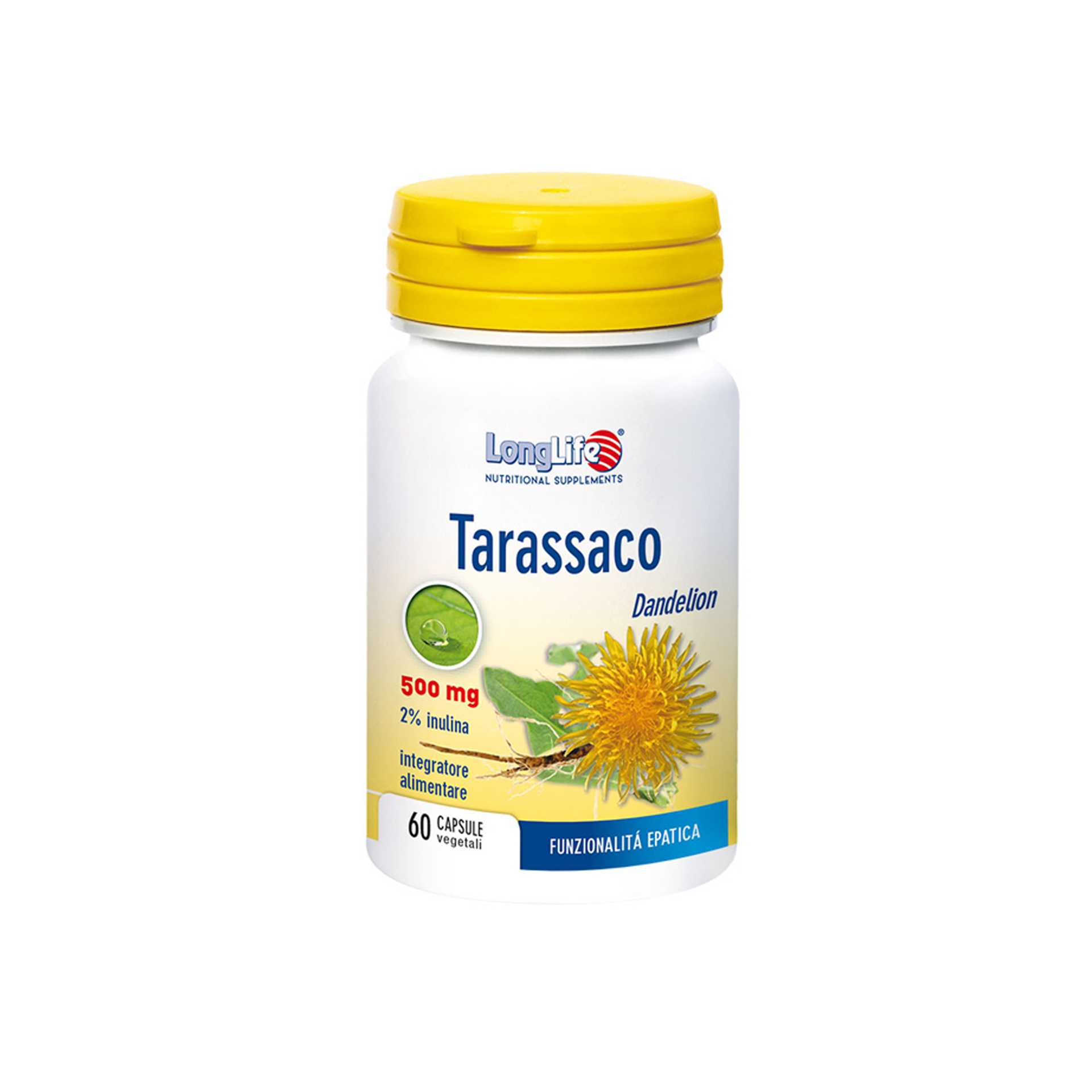 Longlife Tarassaco 2% Inulina 60 Capsule