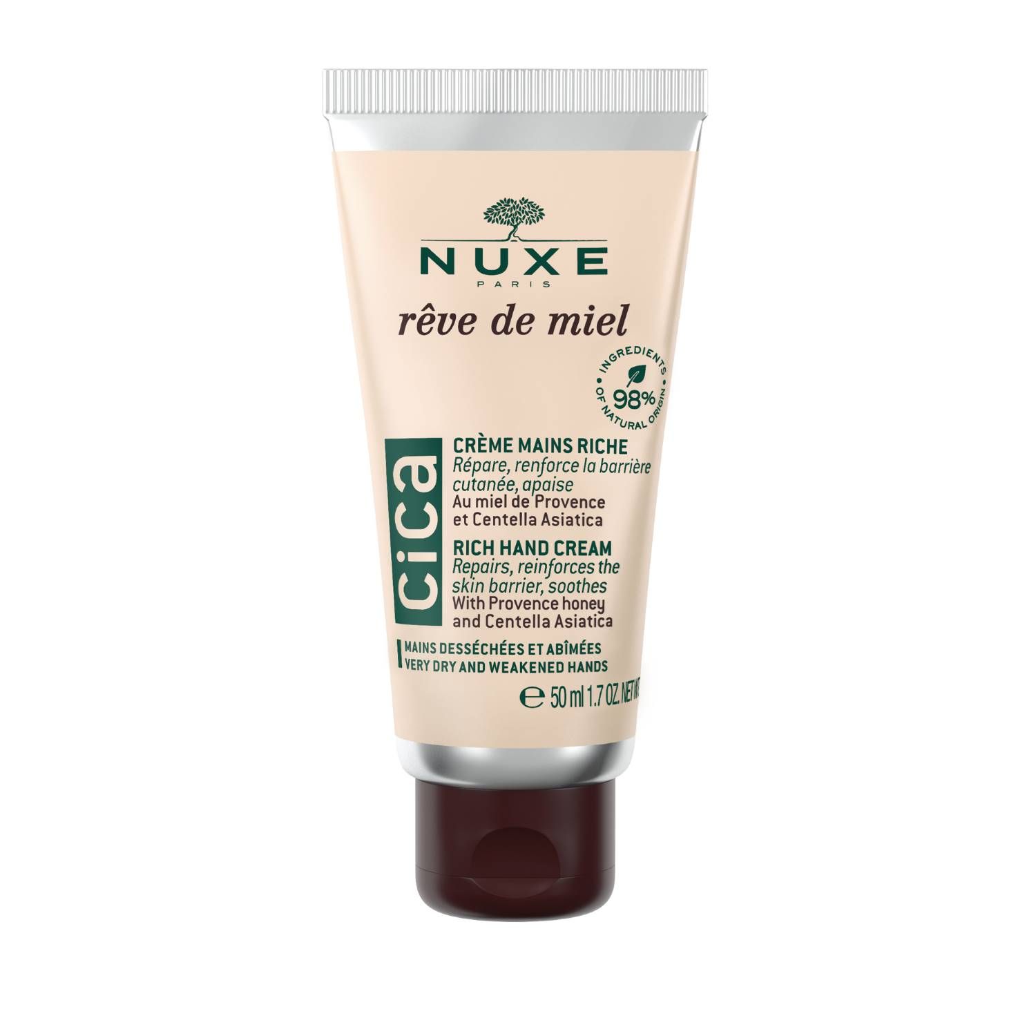 Nuxe Rêve De Miel Crema idratazione mani Cica 50ml