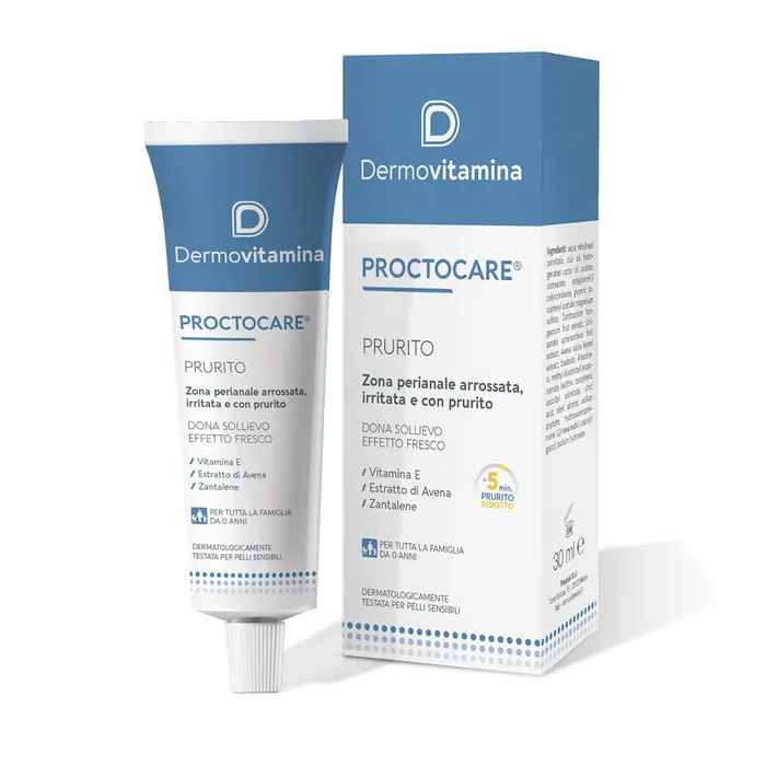 Dermovitamina Proctocare Crema Prurito Anale 30ml