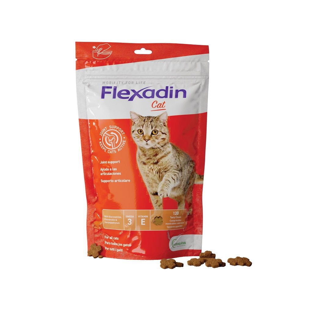 Flexadin Cat Mangime Gatti 120 Tavolette Appetibili