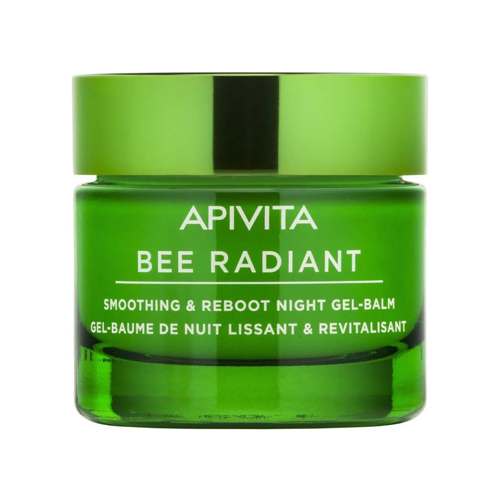 Apivita Bee Radiant Gel Balsamo Peony Night 50ml