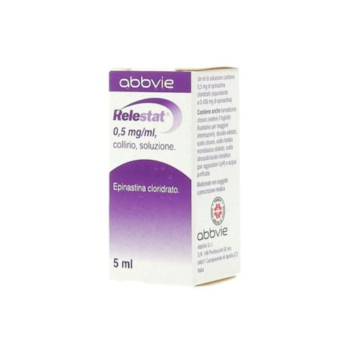image - 036028013 - Collirio da 5ml con 0,5mg/ml di epinastina cloridrato, indicato per il trattamento sintomatico della congiuntivite allergica stagionale. - 7875974_2.jpg