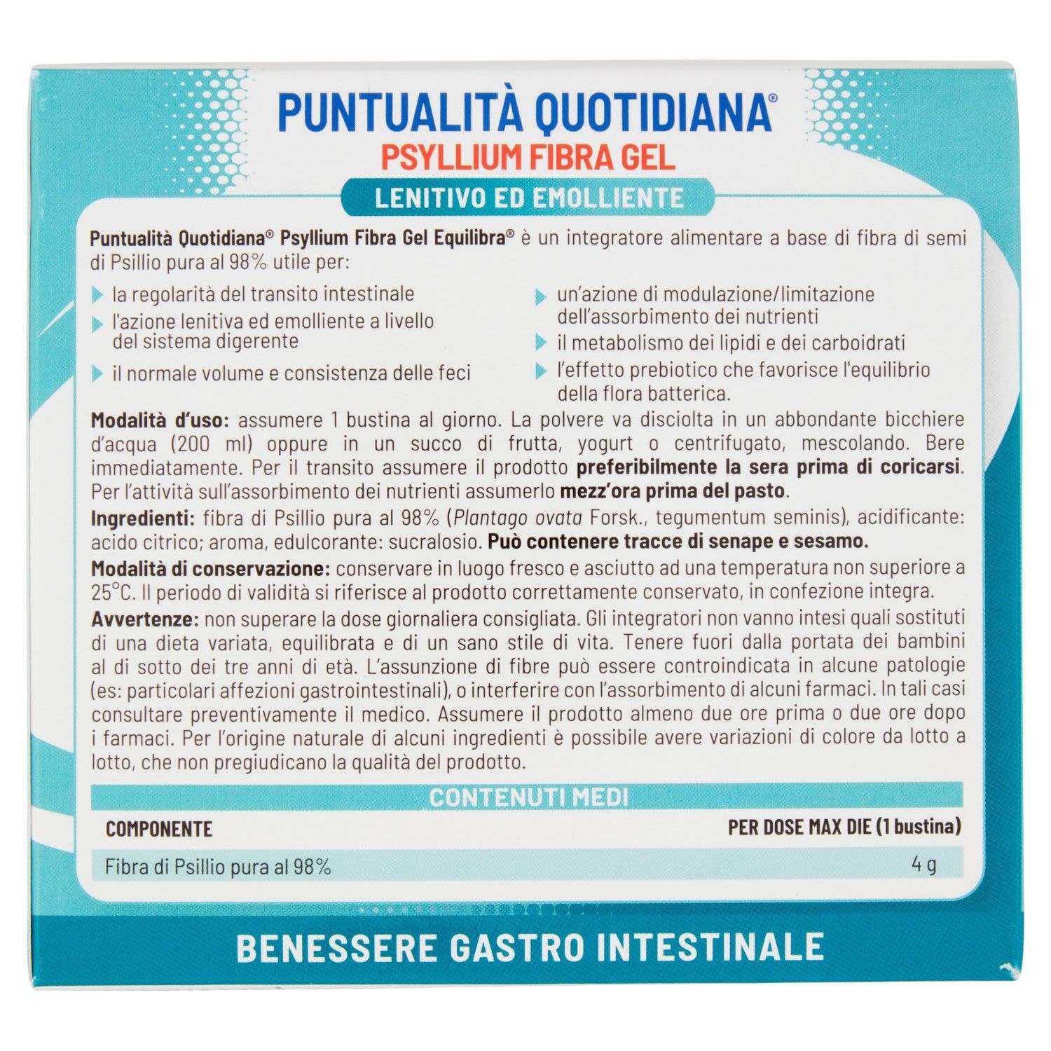 924587266 - Equilibra Psyllium Fibra-Gel Integratore benessere intestinale 20 bustine - 4719437_4.jpg