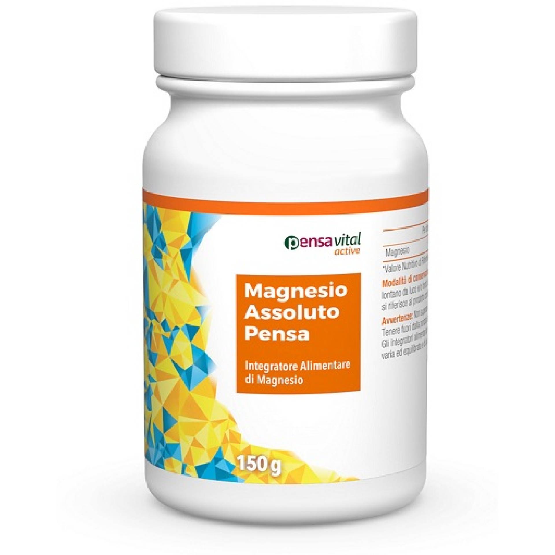 Pensa Magnesio Assoluto Integratore Di Magnesio 150g