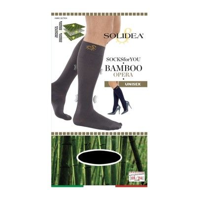 Socksocks For You Bamboo Carezza Gambaletto Nero Extra Large 1 Paio