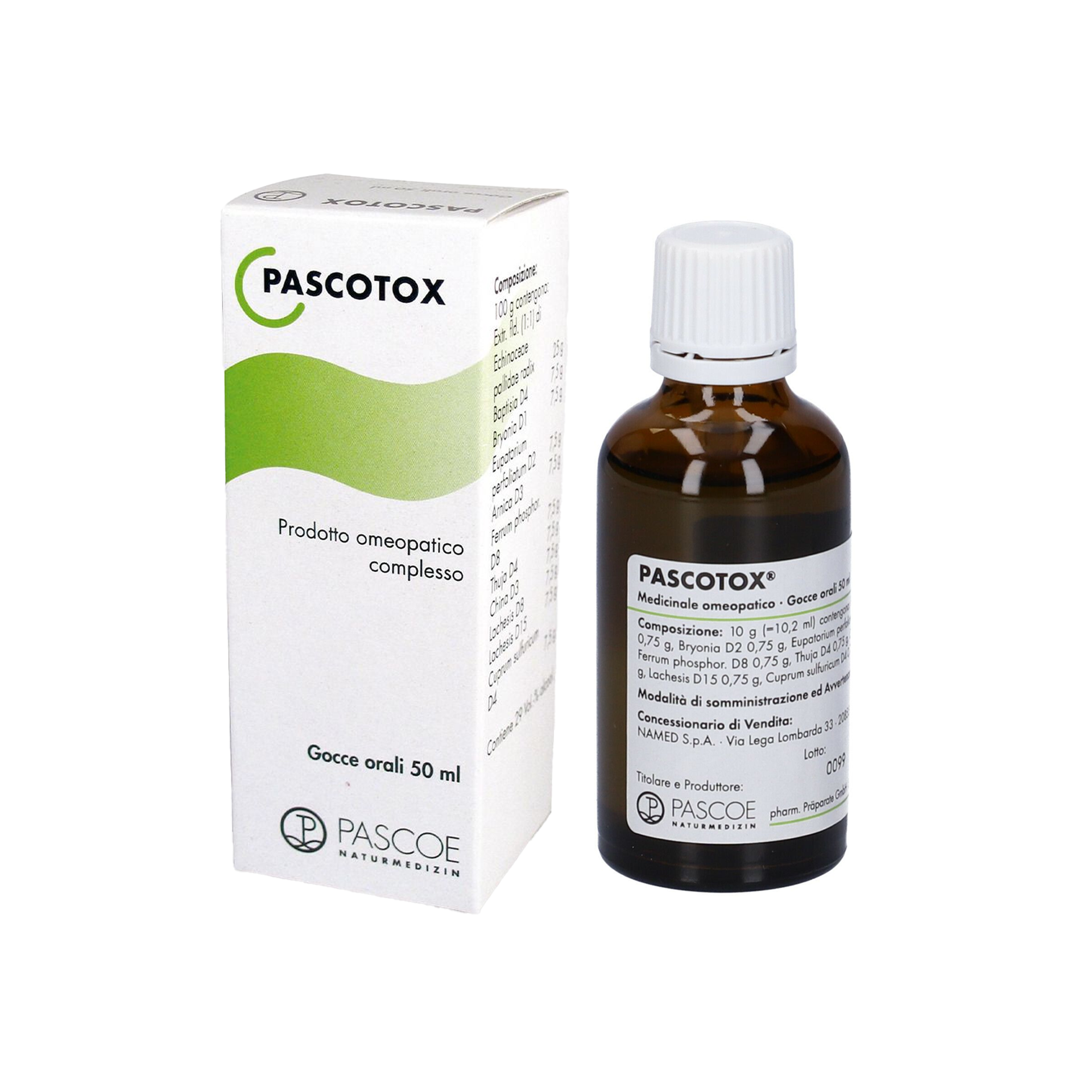 Pascotox Prodotto Omeopatico 50ml