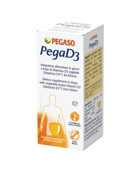 Pegaso Pegad3 Integratore Vitamina D3 Gocce 20ml