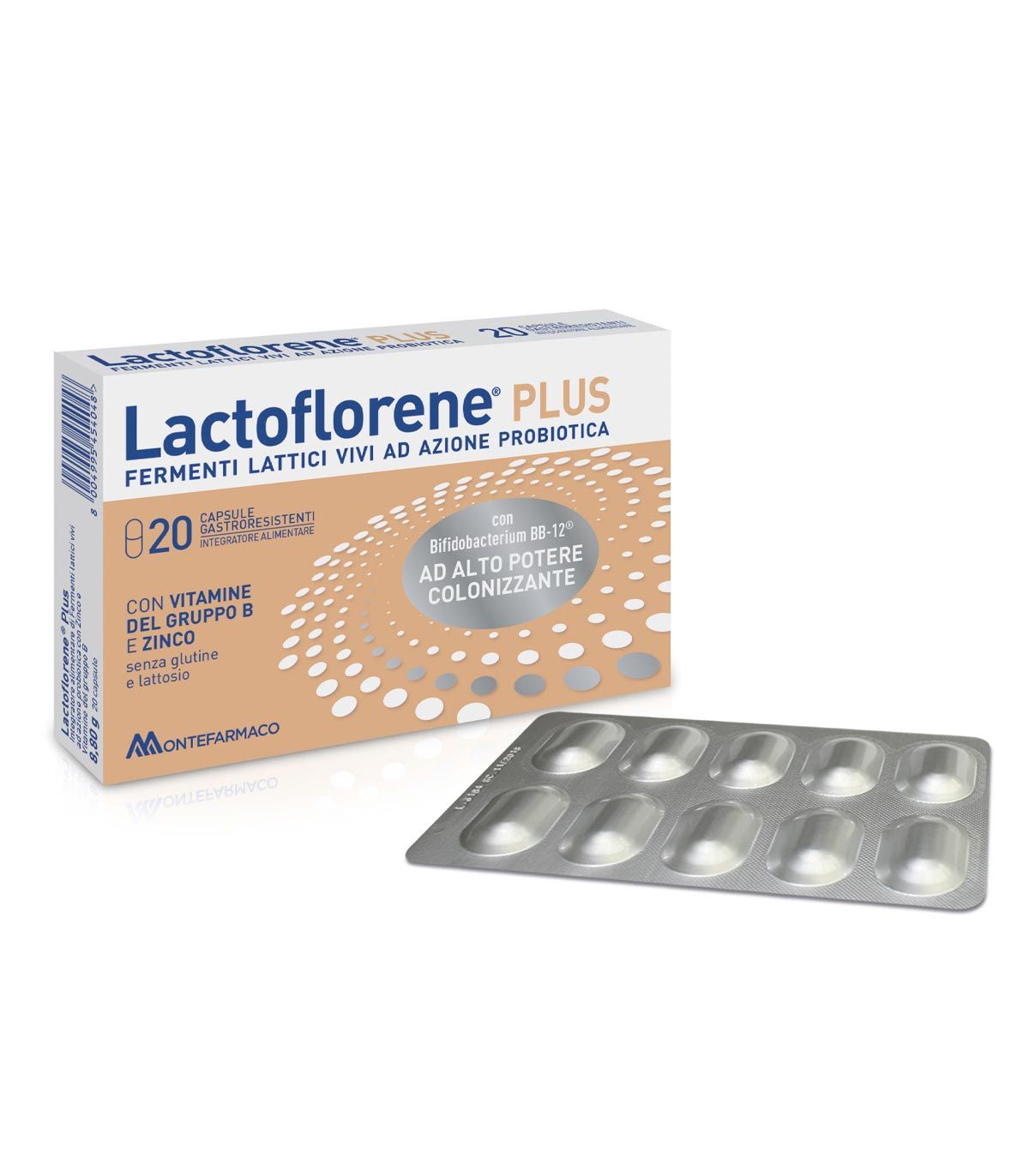 Lactoflorene Plus Integratore Fermenti Lattici 20 Capsule