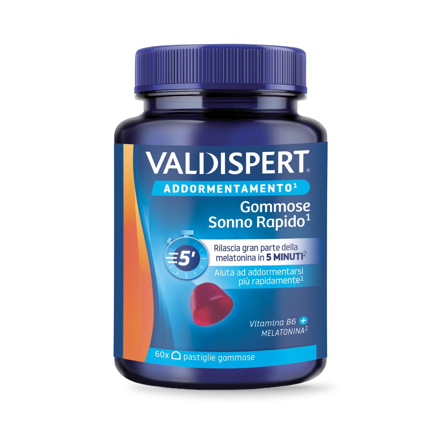 Valdispert Natural & Sleep Integratore Melatonina 60 Gommose