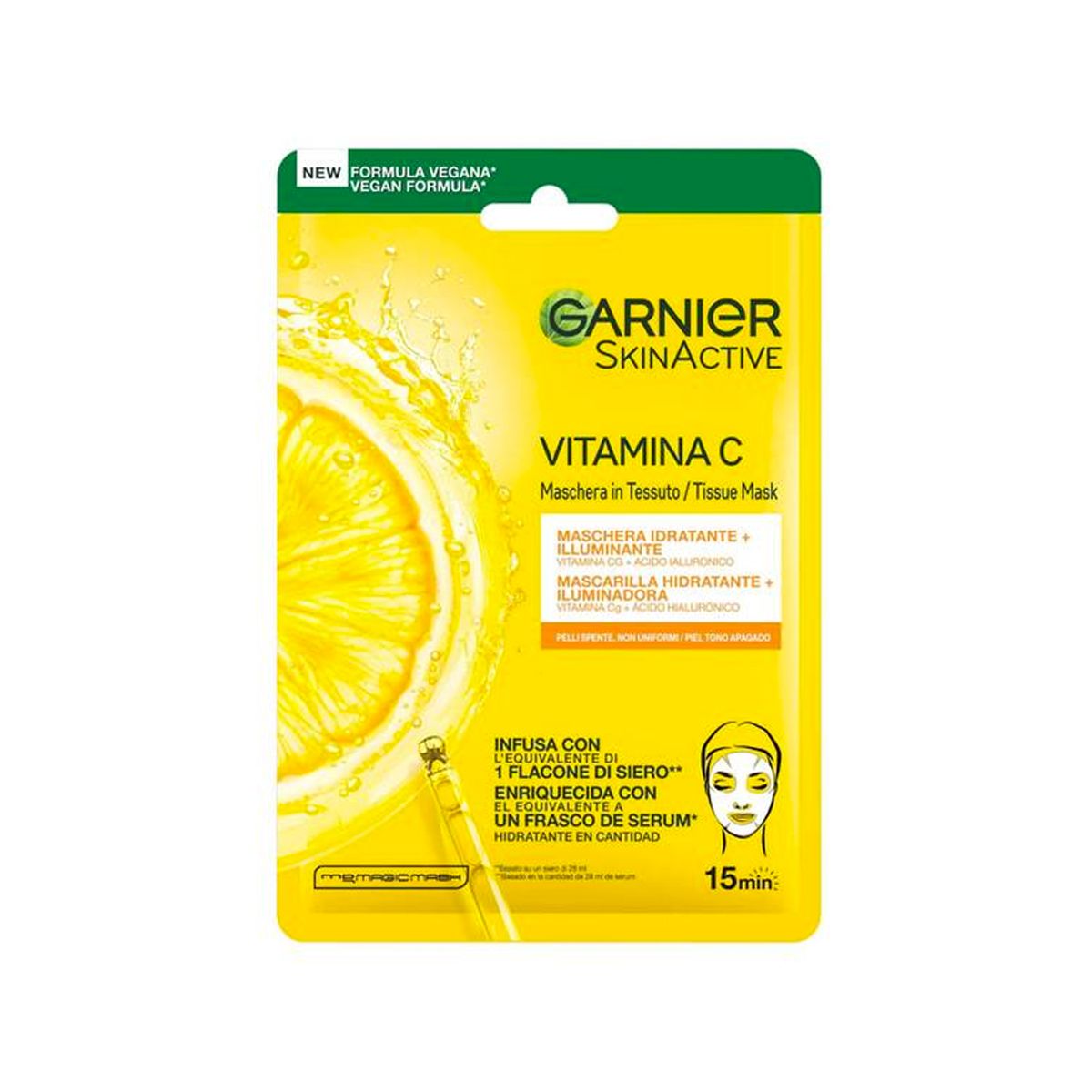 Garnier Maschera Tessuto Vitamin C 28g