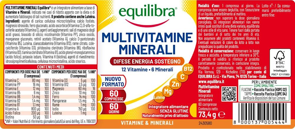 984206250 - Equilibra Integratore multivitamine e minerali 60 compresse - 4740501_3.jpg
