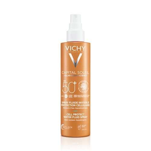 image - 982947451 - Protezione solare molto alta SPF 50 per il corpo. Questo fluido spray ultra leggero è ipoallergenico, ideale per pelli sensibili , non lascia aloni bianchi e difende dai raggi UVA e UVB. - 4709476_2.jpg