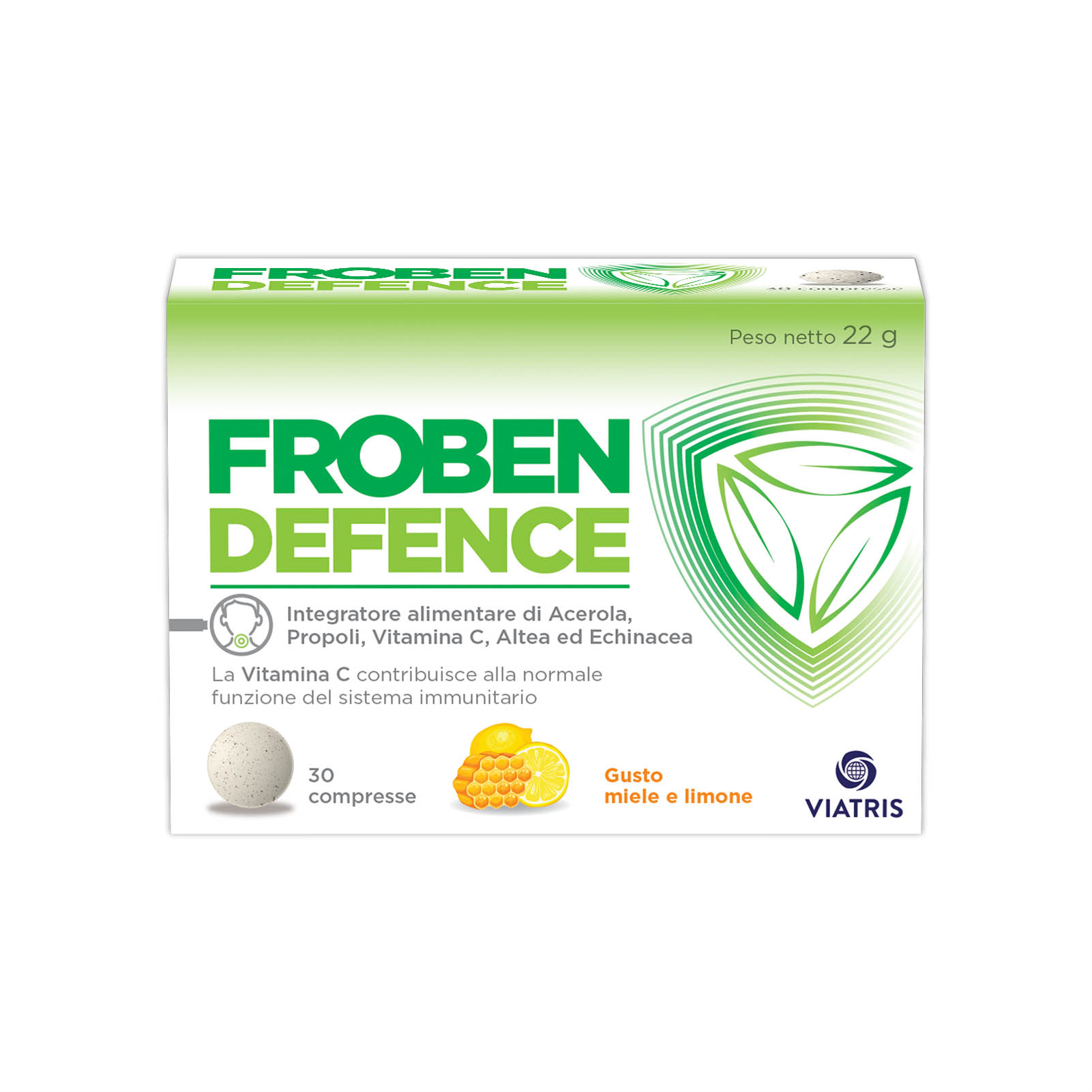 Froben Defence Integratore immunostimolante 30 Compresse