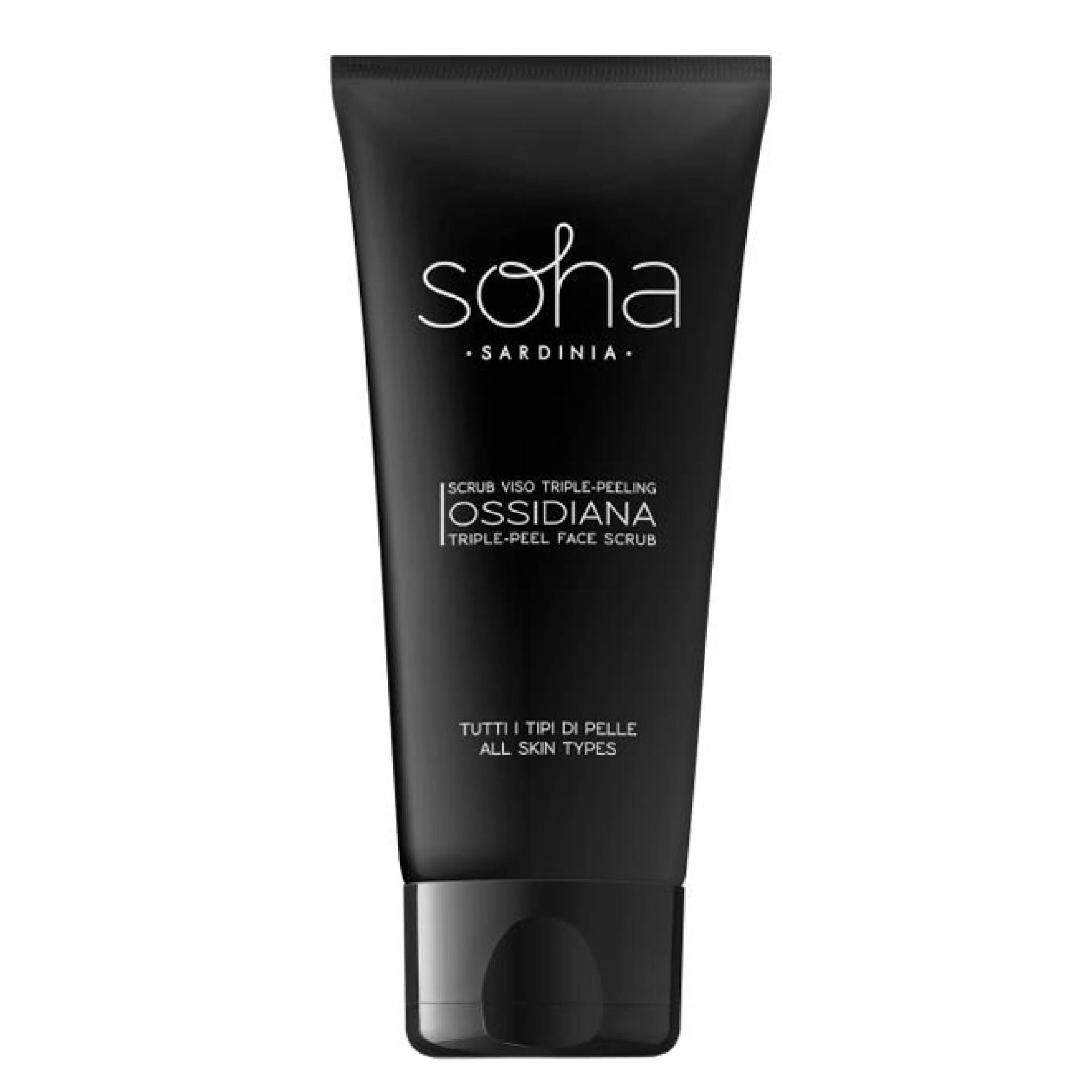 Soha Scrub Viso Triple-peeling Ossidiana 60ml