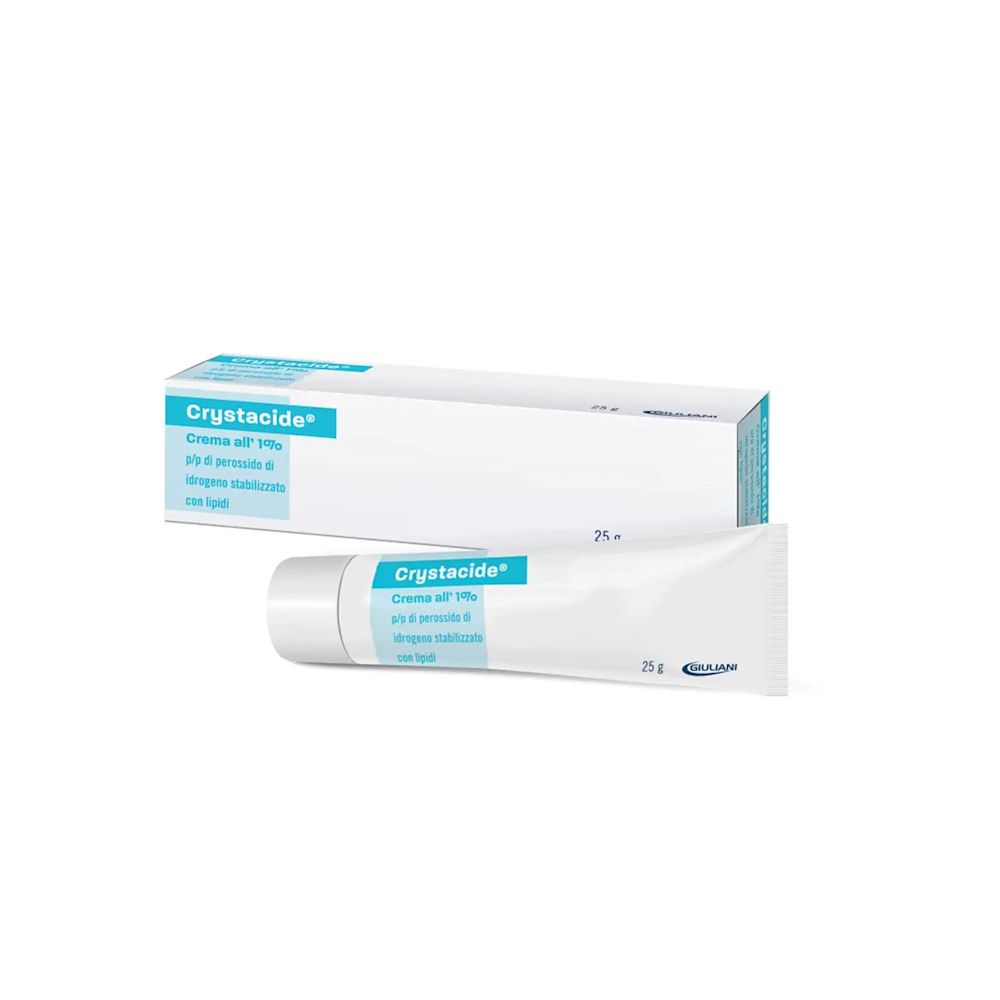 Crystacide 1% Crema Dermatologica Infezioni Cutanee 25g
