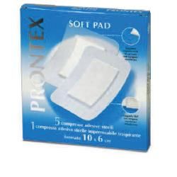 Prontex Garza Compressa Soft Pad 10x6cm 6 Pezzi