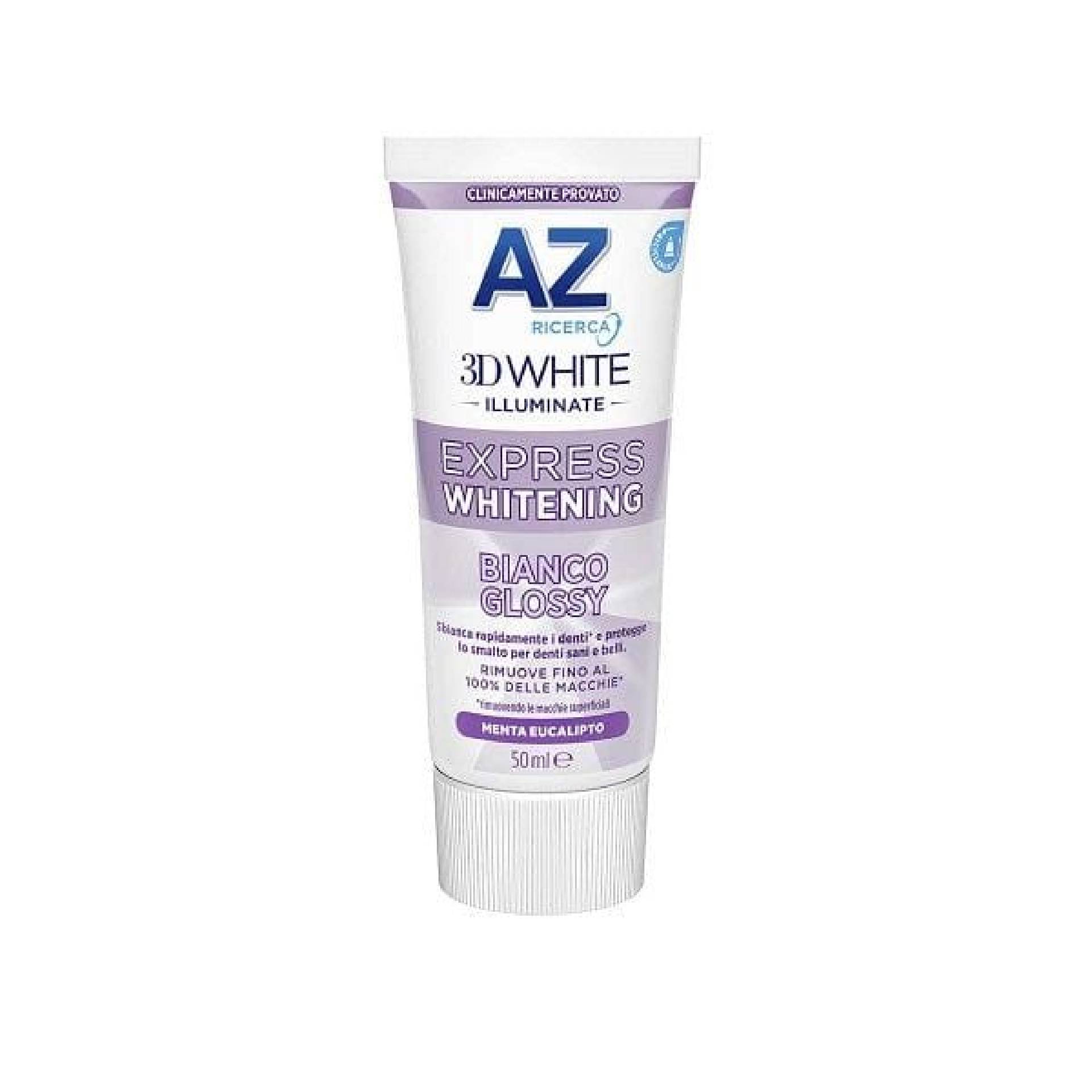 Az 3d White Expert Whitening Dentifricio Bianco Glossy 50ml