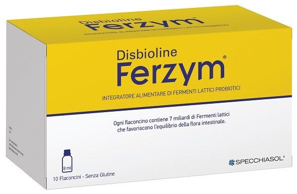 986625376 - Specchiasol Disbioline Ferzym Integratore fermenti lattici probiotici 10 flaconcini - 4744328_2.jpg