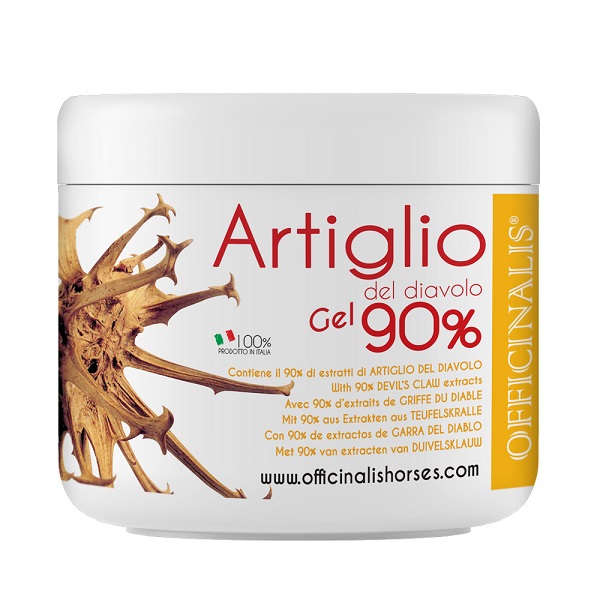 Artiglio Diavolo 90% Gel Naturale Lenitivo Per Cavalli 500ml