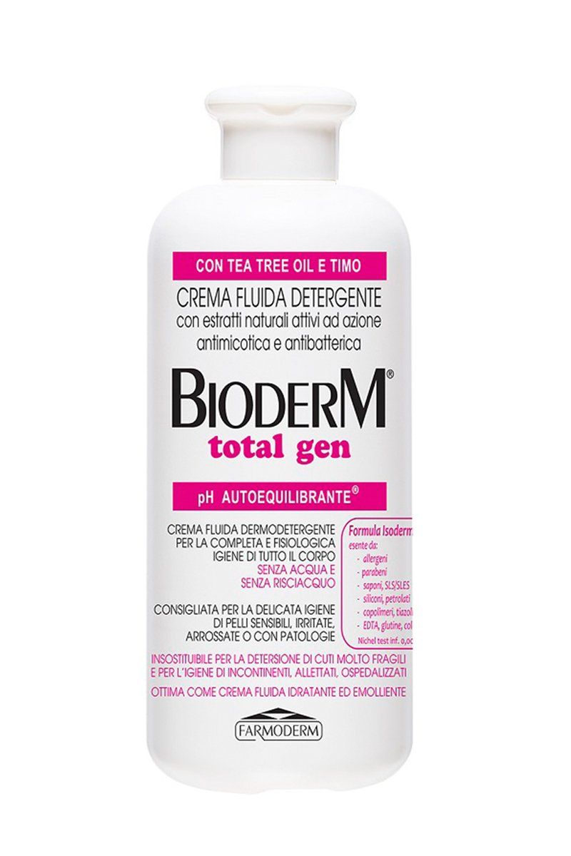 Bioderm Total Gen Crema Fluida Detergente Dermoprotettiva 1000ml