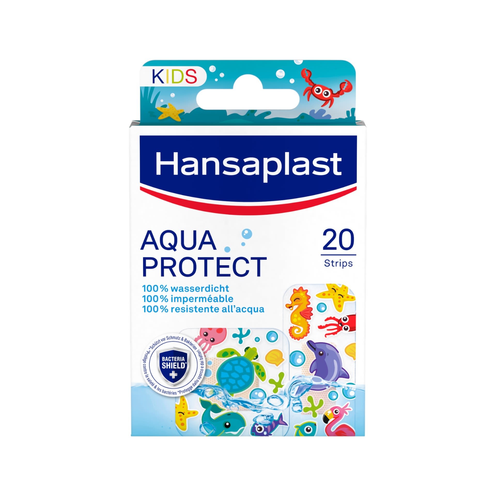 image - 950223634 - CEROTTO HANSAPLAST AQUA PROTECT KIDS 20 PEZZI - 0006635_3.jpg