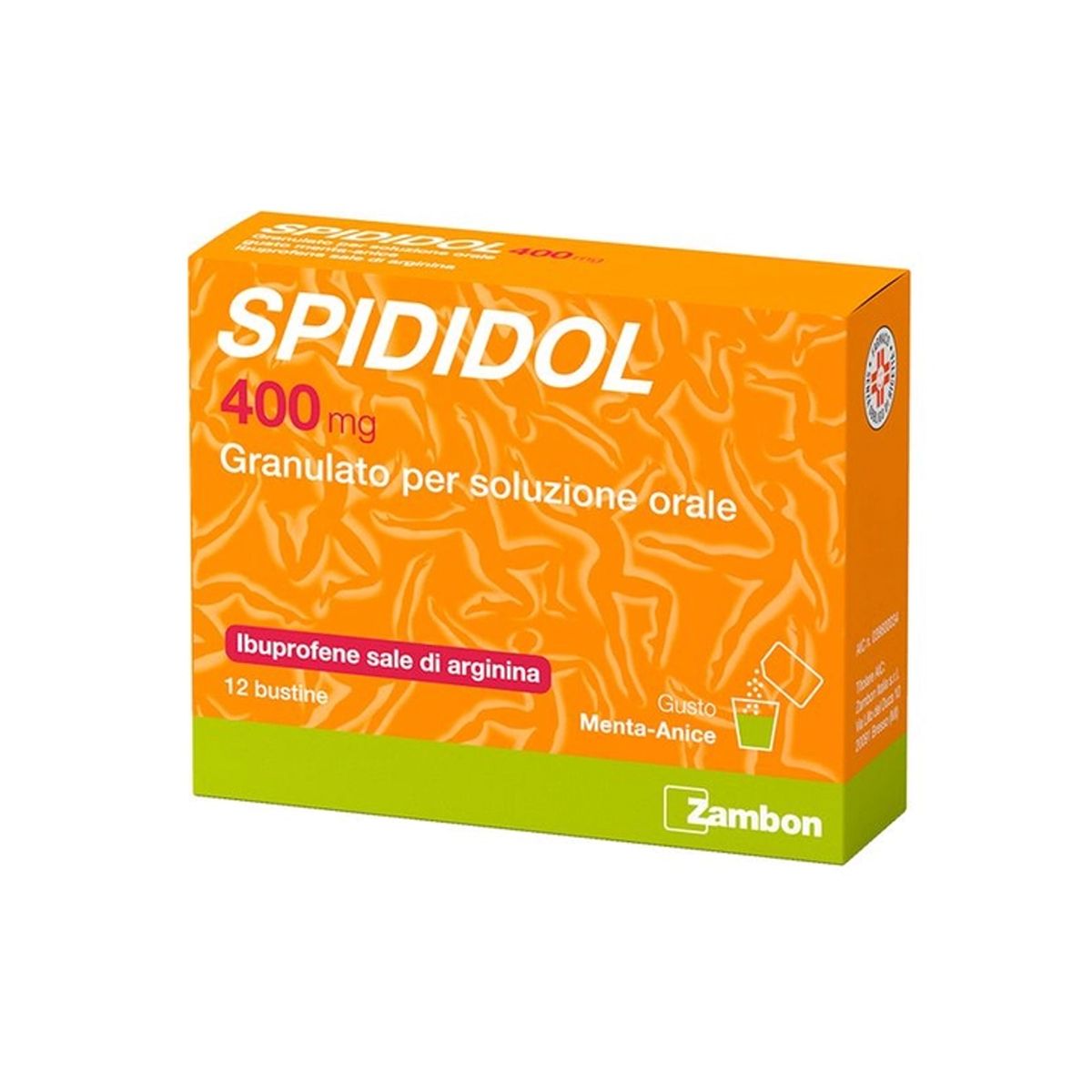 Spididol 400mg Granulato Soluzione Orale Gusto Cola-limone 12 Bustine