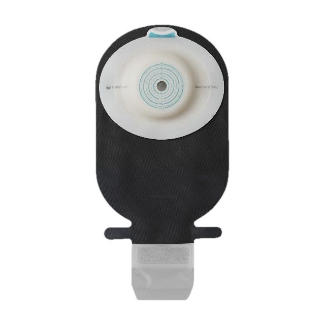 image - 988025553 - Sacca monopezzo per ileostomia con rivestimento nero e apertura ispezionabile, progettata per raccogliere le deiezioni in modo discreto e sicuro. - 4876345_2.jpg
