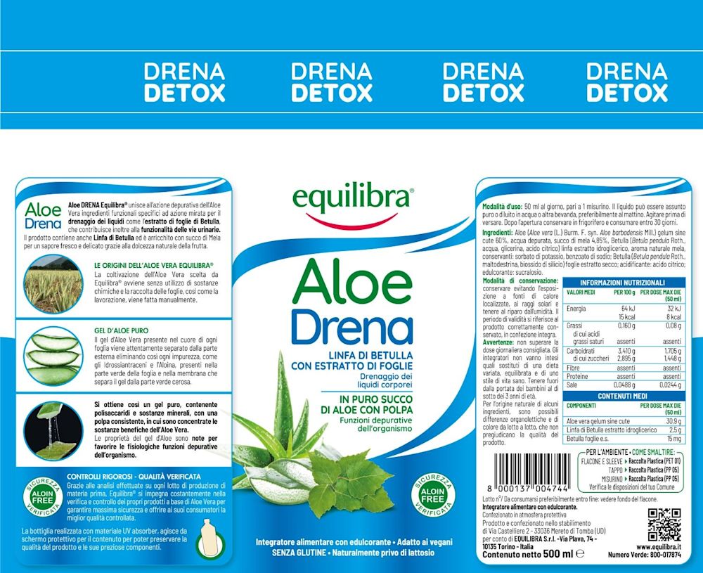 983001456 - Equilibra Aloe Vera Drena Integratore drenante 500ml - 4739278_5.jpg